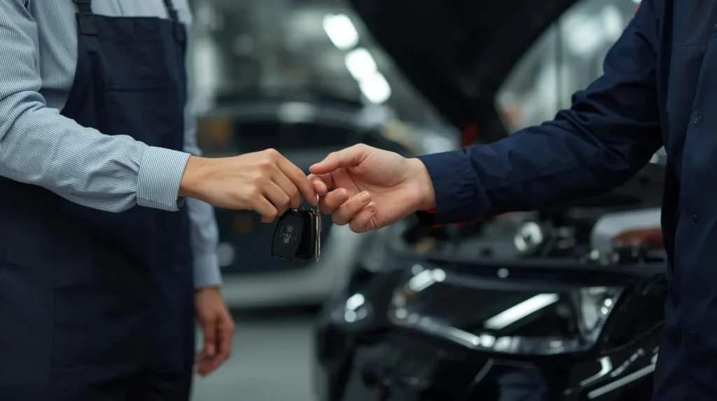 New car inspection