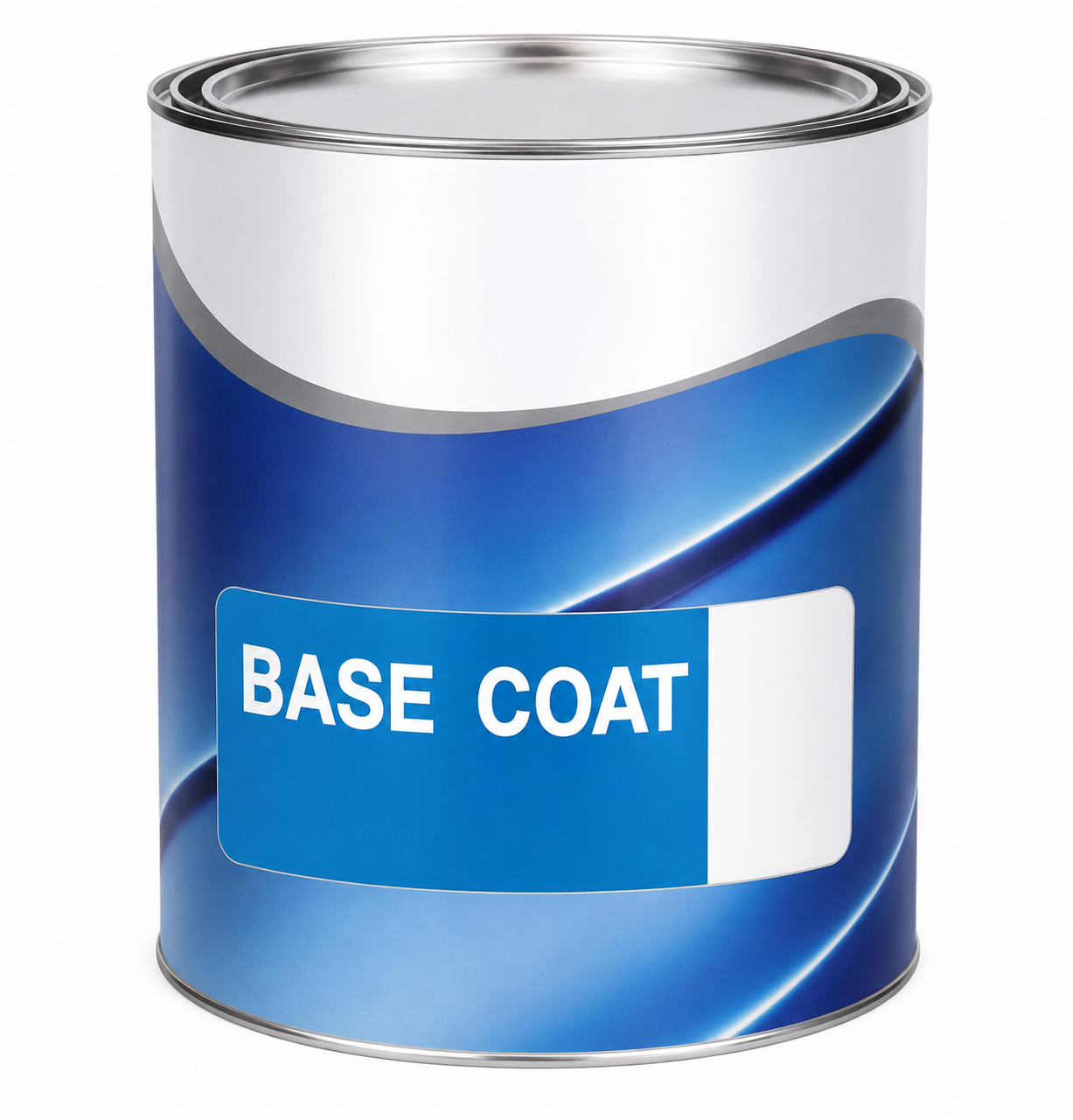 Automotive basecoat paint material for mixing room