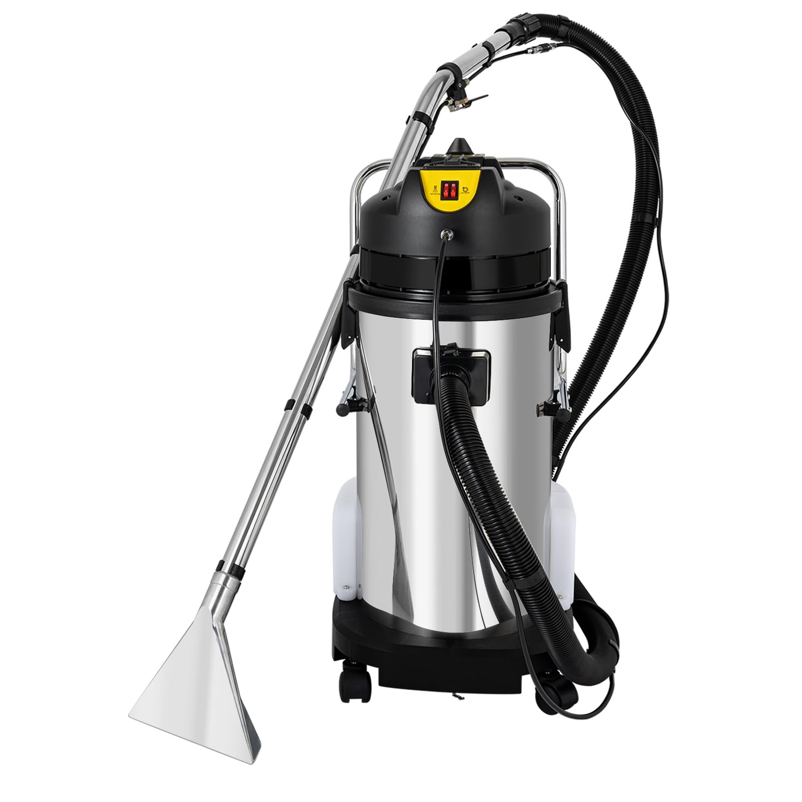 Carpet and upholstery extractor for professional car wash