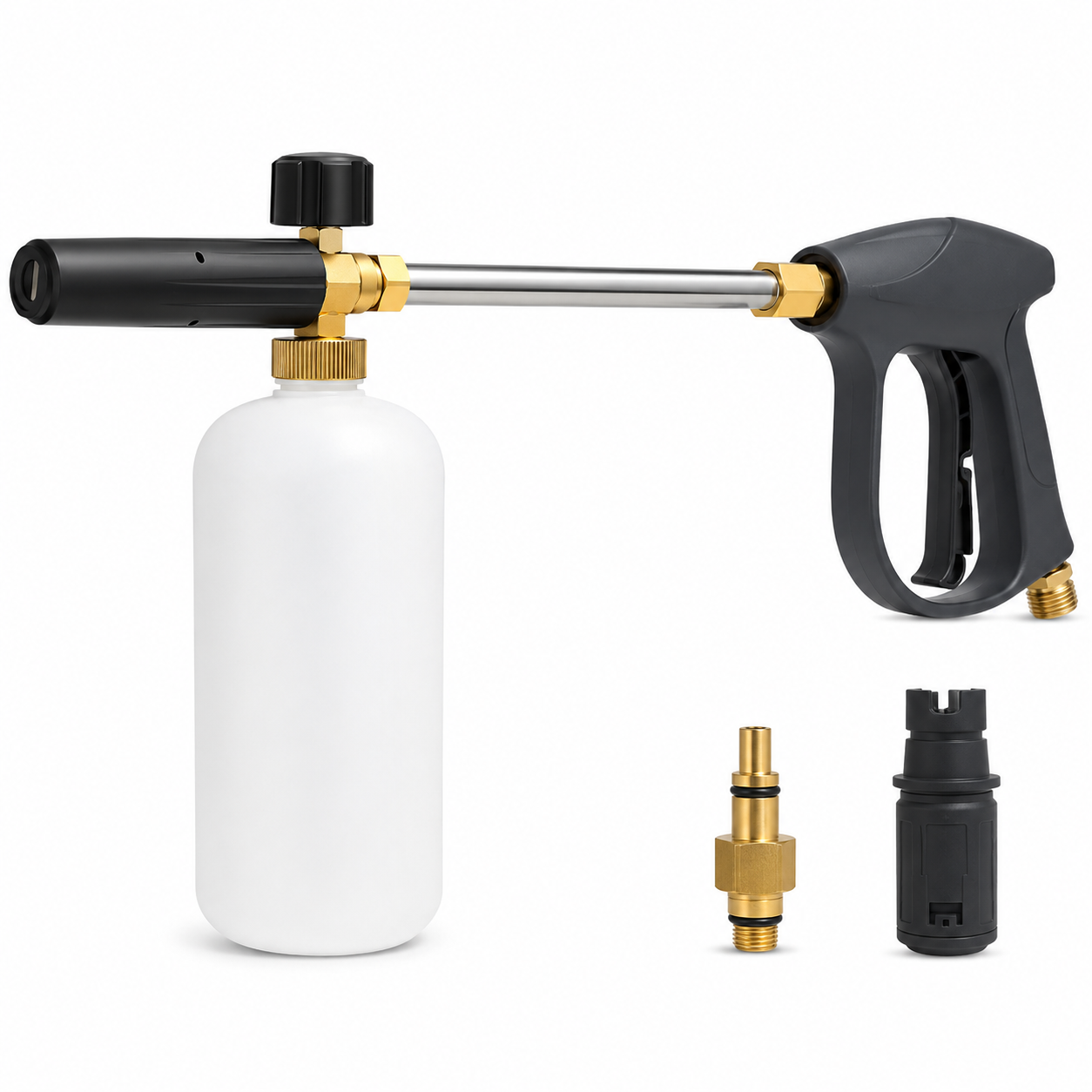 Professional foam washer for car wash setup