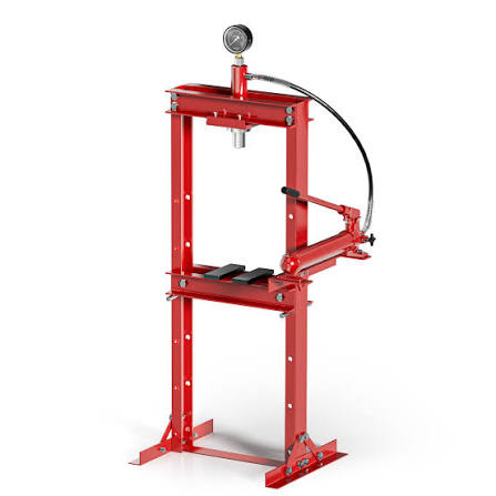 Hydraulic press and service equipment for car garage