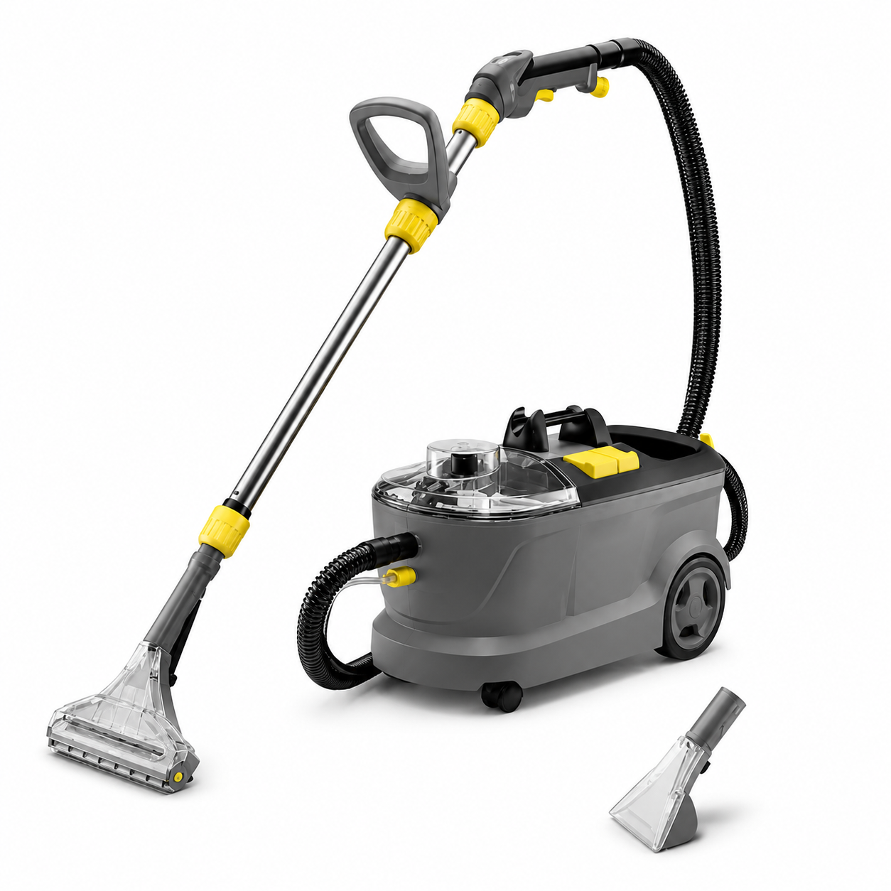 Interior cleaning machine for professional car wash business