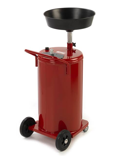 Oil drainer for car garage