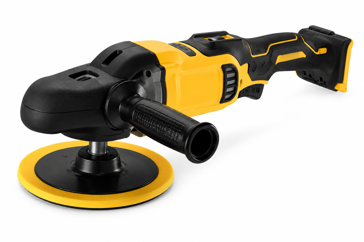 Rotary polisher for paint correction