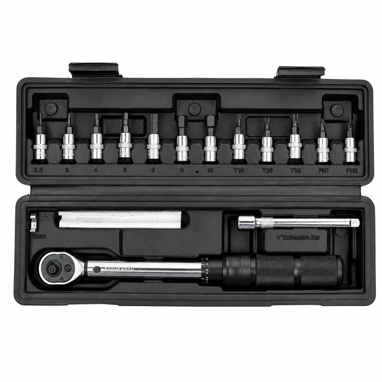 Torque wrench for professional tyre shop