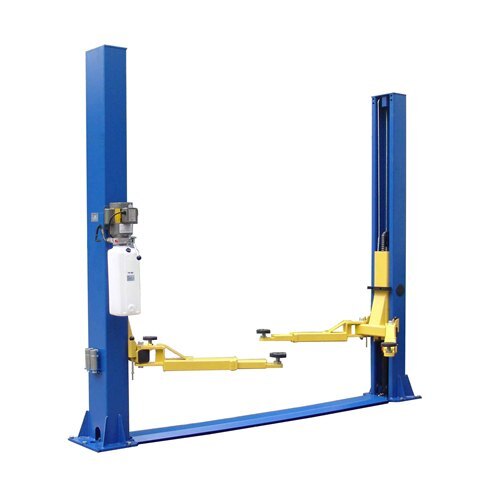 Two post car lift for multi brand garage