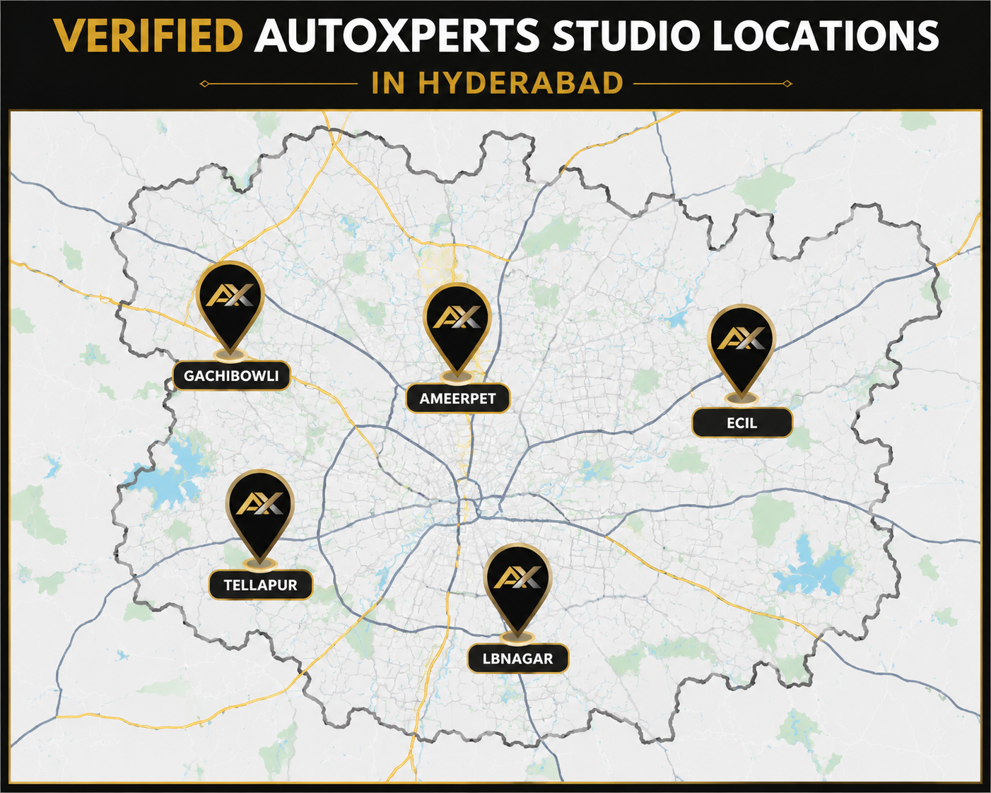 Verified detailing studios Hyderabad