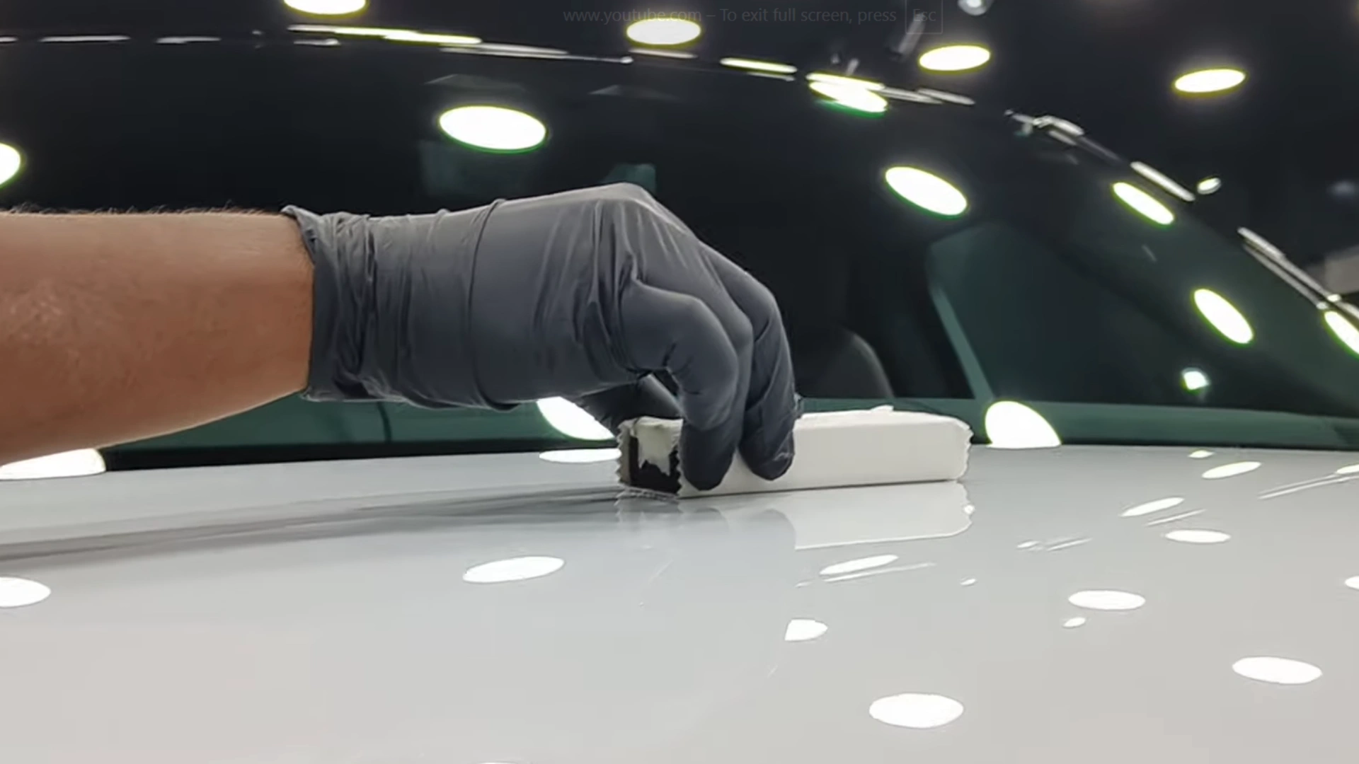 Ceramic coating application process on car paint in Hyderabad